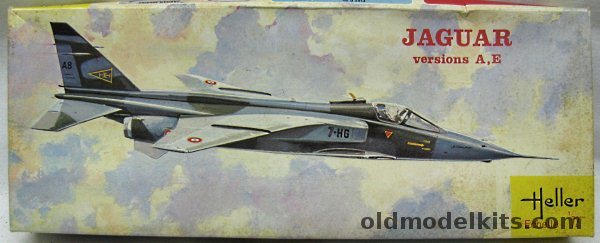 Heller 1/72 Jaguar A/E - Single or Two Seat Variants - French Air Force or RAF, 263 plastic model kit